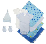 Newborn 8 Pcs Baby Set 100% Cotton