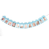1-12 Months baby Photo holder -Monthly Photo Wall Birthday Gift