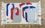 Layette Baby Clothes Set 8 Pc 100% Cotton