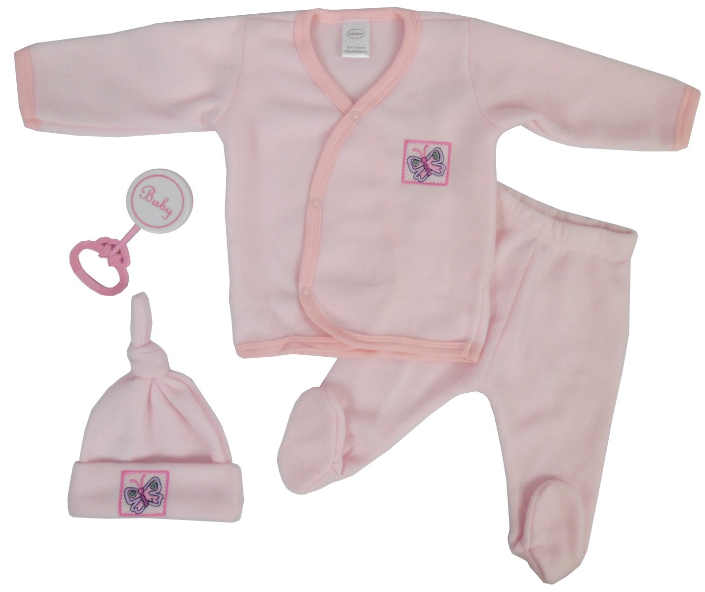 Fleece Set 4 Pieces - Pink