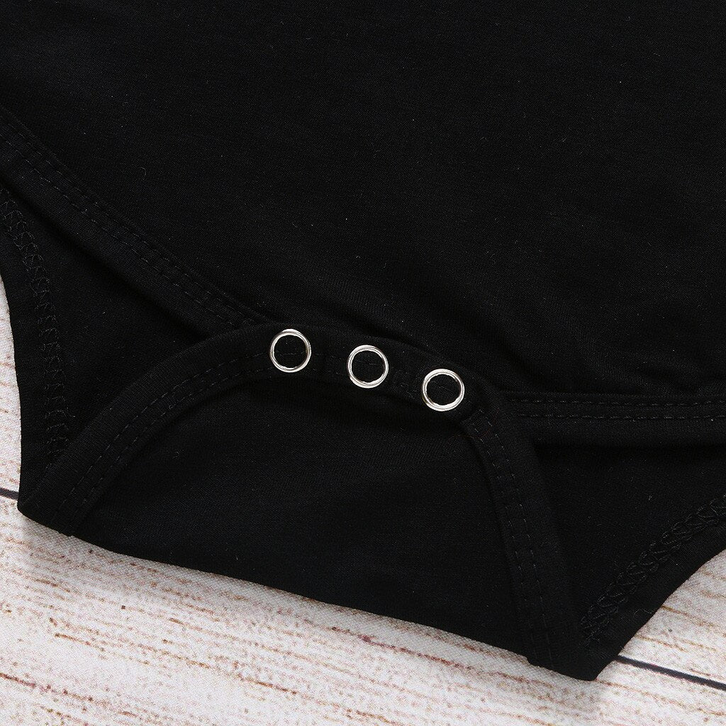 2pcs Set Girls Clothes Solid Romper