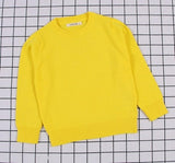 Pullover Solid Color Cotton Baby Girls Boys & Toddlers