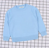 Pullover Solid Color Cotton Baby Girls Boys & Toddlers