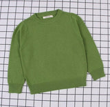Pullover Solid Color Cotton Baby Girls Boys & Toddlers