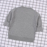 Pullover Solid Color Cotton Baby Girls Boys & Toddlers