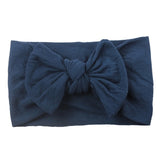 Headband Headwear Turban Knotted Bow Newborn Baby
