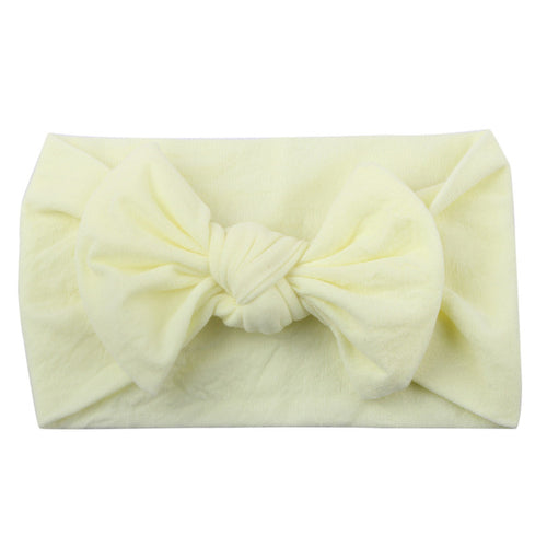 Headband Headwear Turban Knotted Bow Newborn Baby