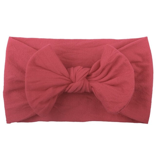 Headband Headwear Turban Knotted Bow Newborn Baby