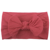 Headband Headwear Turban Knotted Bow Newborn Baby