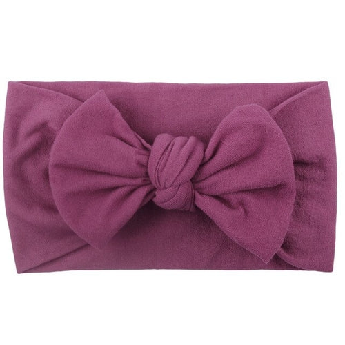 Headband Headwear Turban Knotted Bow Newborn Baby