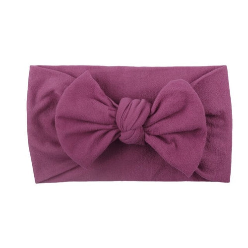 Headband Headwear Turban Knotted Bow Newborn Baby