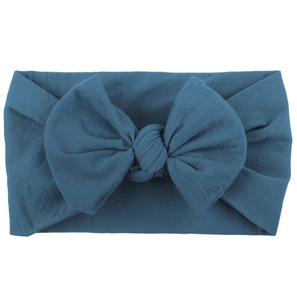 Headband Headwear Turban Knotted Bow Newborn Baby