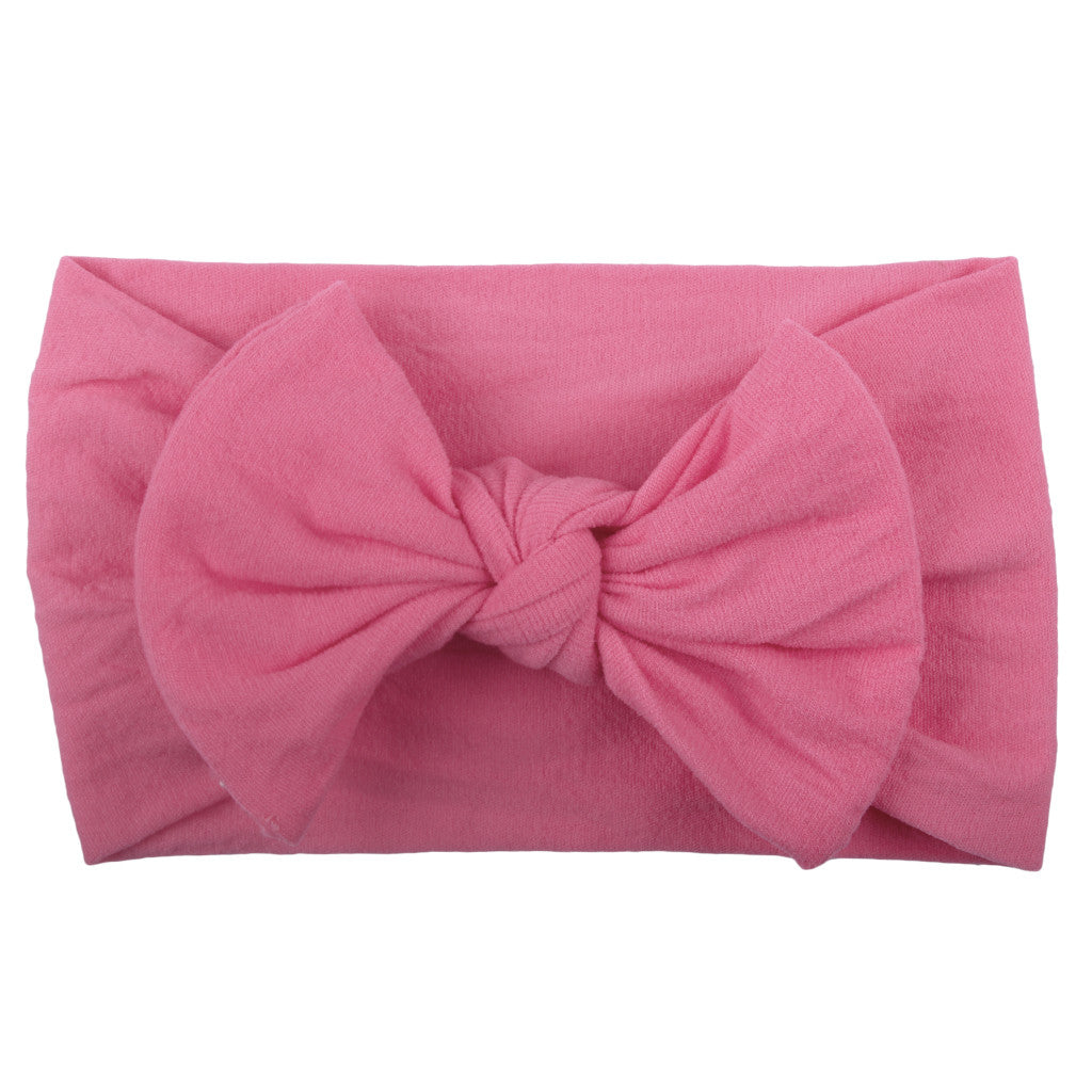 Headband Headwear Turban Knotted Bow Newborn Baby