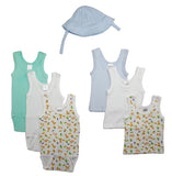 Boys' Summer 7 Pcs Layette Set