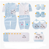18 piece/lot 100% Cotton Newborn Baby Girl Clothes