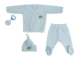 Fleece Set 4 Pieces - Blue