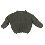 Soft Wool Sweater Crewneck Thick & Slouchy