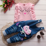 Jumpsuits Autumn Long Sleeves Rompers |  Cotton Clothes Outfits Costume Wear