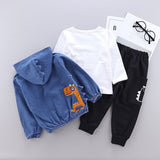 3Pcs Sets Autumn Baby Boys Clothes