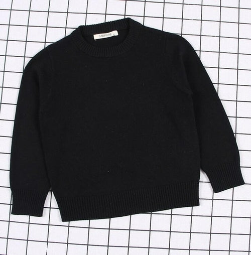 Pullover Solid Color Cotton Baby Girls Boys & Toddlers