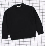 Pullover Solid Color Cotton Baby Girls Boys & Toddlers