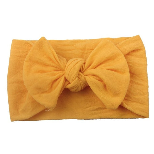 Headband Headwear Turban Knotted Bow Newborn Baby
