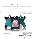 Insulated Baby Travel Bottle Cooler Bag | Attachment for Obersee Diaper