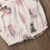 Sara Soft Cotton Flower Jumpsuit 0-24M